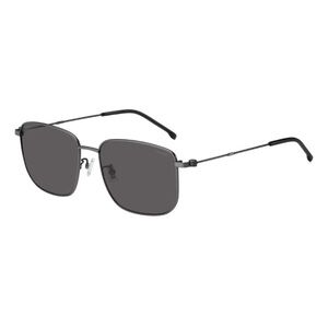 New Hugo Boss BOSS 1619/F/S 0R80 M9 Matte Dark Ruthenium/Grey Polarized